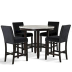 Ensemble de salle à manger 5 pièces rond New Classic Furniture Reginald