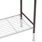 Porte-serviettes double gris - Organisez tout
