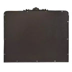 Miroir mural décoratif en métal orné Head West 29 po x 37 po bronze antique : Rectangulaire, aucun assemblage requis, quincaillerie de montage incluse