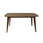Ensemble de salle à manger rembourré Christopher Knight Home Walton 7 pièces en bois d'hévéa de style milieu de siècle