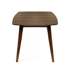 Ensemble de salle à manger rembourré Christopher Knight Home Walton 7 pièces en bois d'hévéa de style milieu de siècle