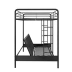 Lit superposé DHP Twin Over Futon en métal