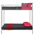 Lit superposé DHP Twin Over Futon en métal