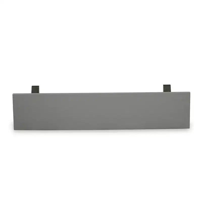 Banc de table à manger moderne HomeStock avec assise en bois, 72x15x18 pouces, noir brossé