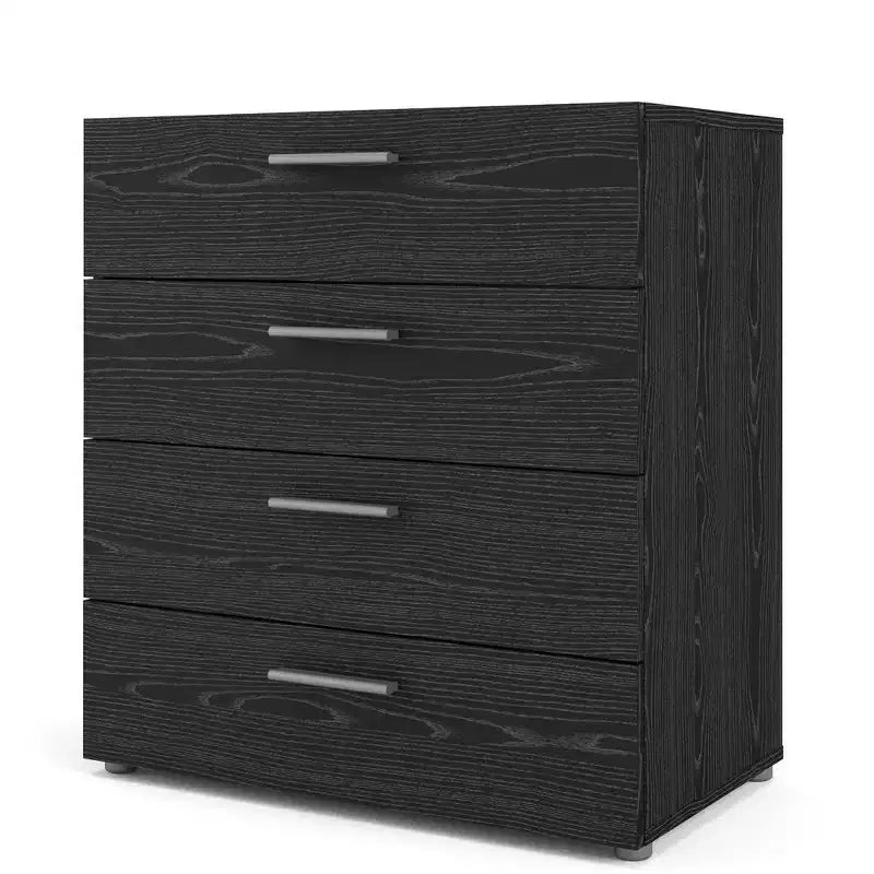 Tvilum, Commode à 4 tiroirs Austin, imitation bois noir
