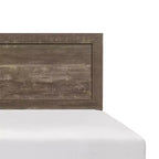 Lit à panneaux complet GDFStudio Geoffrey rustique marron en bois