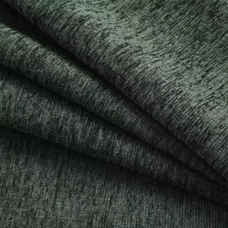 Canapé d'angle surdimensionné en chenille Whisen avec pouf de rangement et poches, support de téléphone réglable et ports de charge