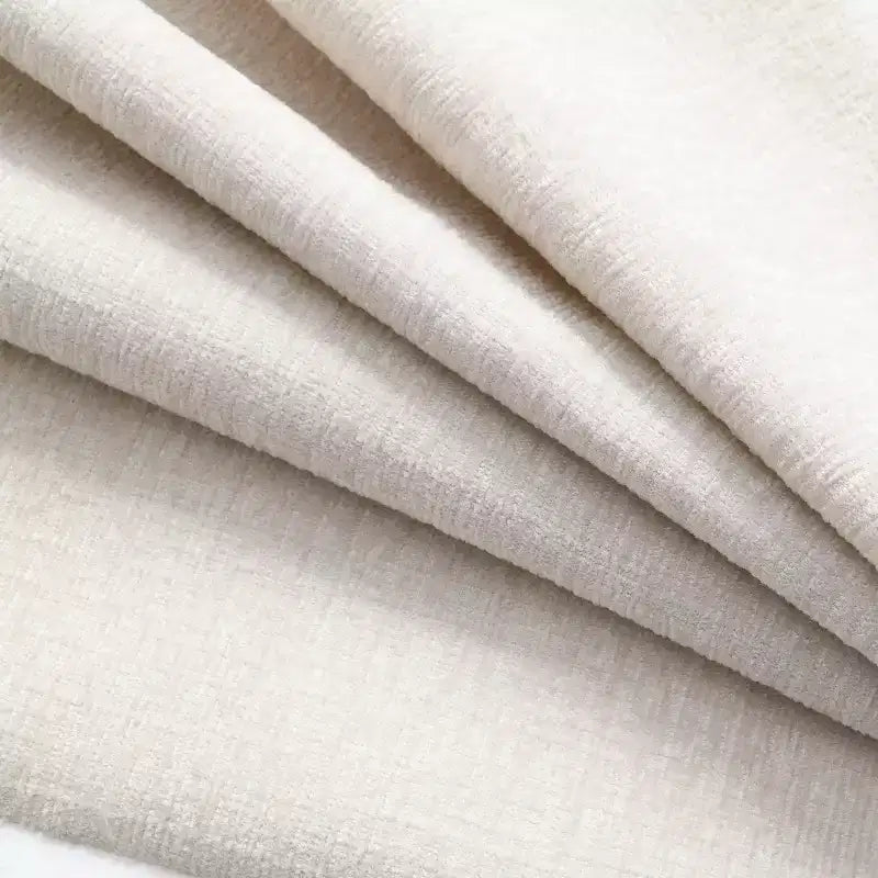 Canapé d'angle surdimensionné en chenille Whisen avec pouf de rangement et poches, support de téléphone réglable et ports de charge