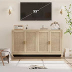 Armoire de rangement moderne en rotin