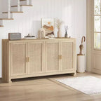 Armoire de rangement moderne en rotin