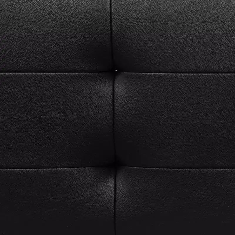 Banc d'entrée rembourré Clairvoix - Noir - SEI