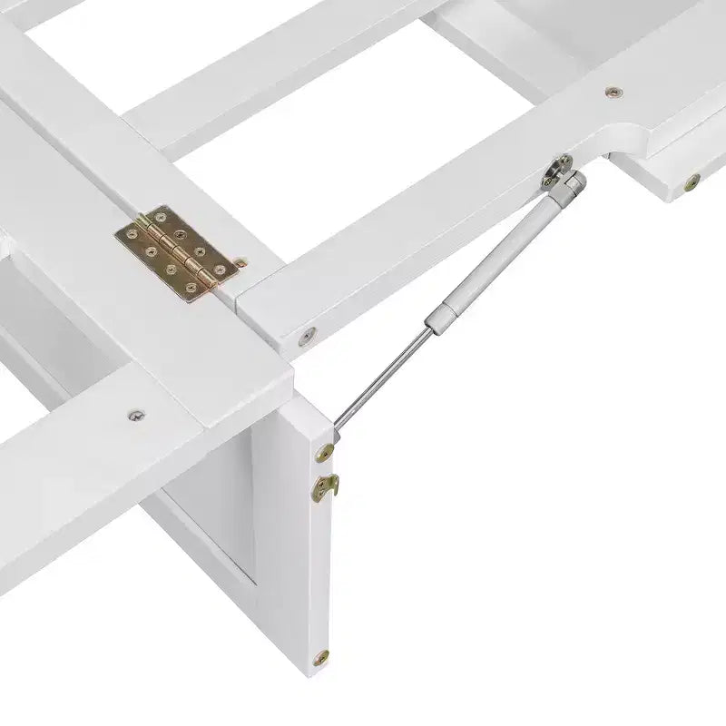 Lit escamotable grand lit (Queen Size) Whisen, peu encombrant, construction durable, installation simple avec quincaillerie incluse