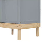 Lit escamotable grand lit (Queen Size) Whisen, peu encombrant, construction durable, installation simple avec quincaillerie incluse