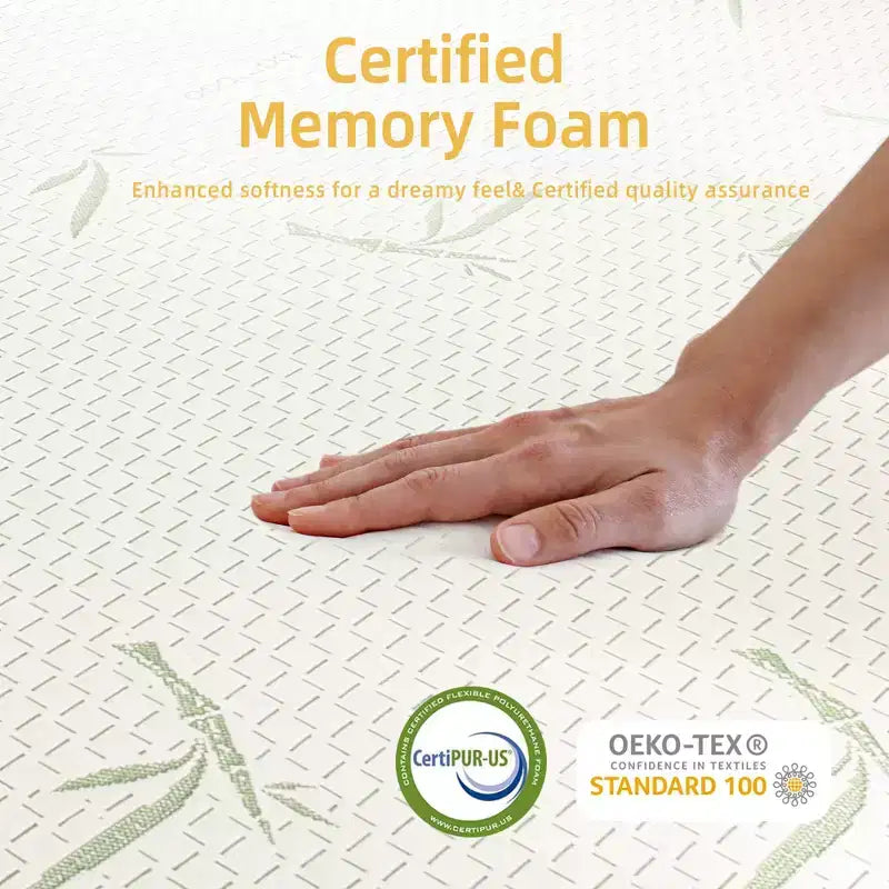 Matelas SUGIFT en mousse à mémoire de forme 10 pouces, fermeté moyenne, matelas rafraîchissant