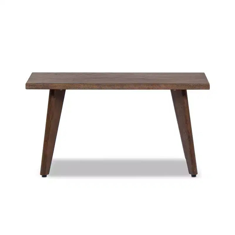 Jennifer Taylor Home Capri 35.5 Solid Red Oak Wood Bench