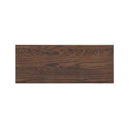 Banc en bois de chêne rouge massif Jennifer Taylor Home Capri 35,5 po