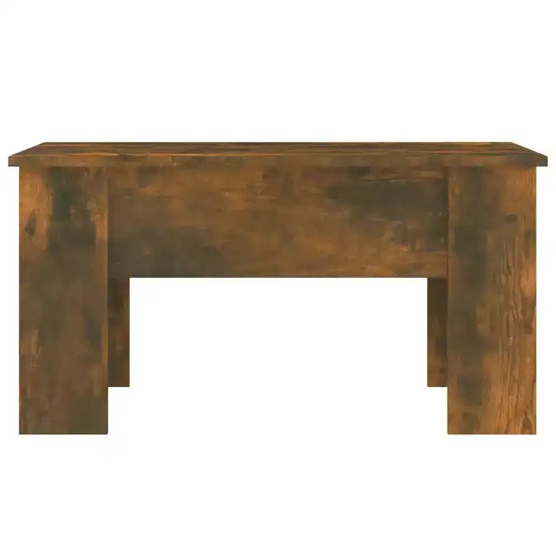 Table basse en chêne fumé de moyenne taille