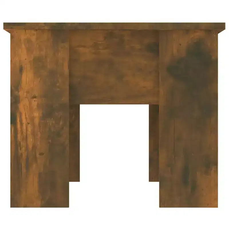 Table basse en chêne fumé de moyenne taille
