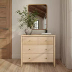 Commode 3 tiroirs Harbor avec tiroir supérieur divisé