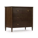 Commode 3 tiroirs Harbor avec tiroir supérieur divisé