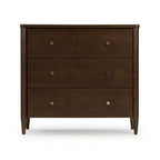 Commode 3 tiroirs Harbor avec tiroir supérieur divisé