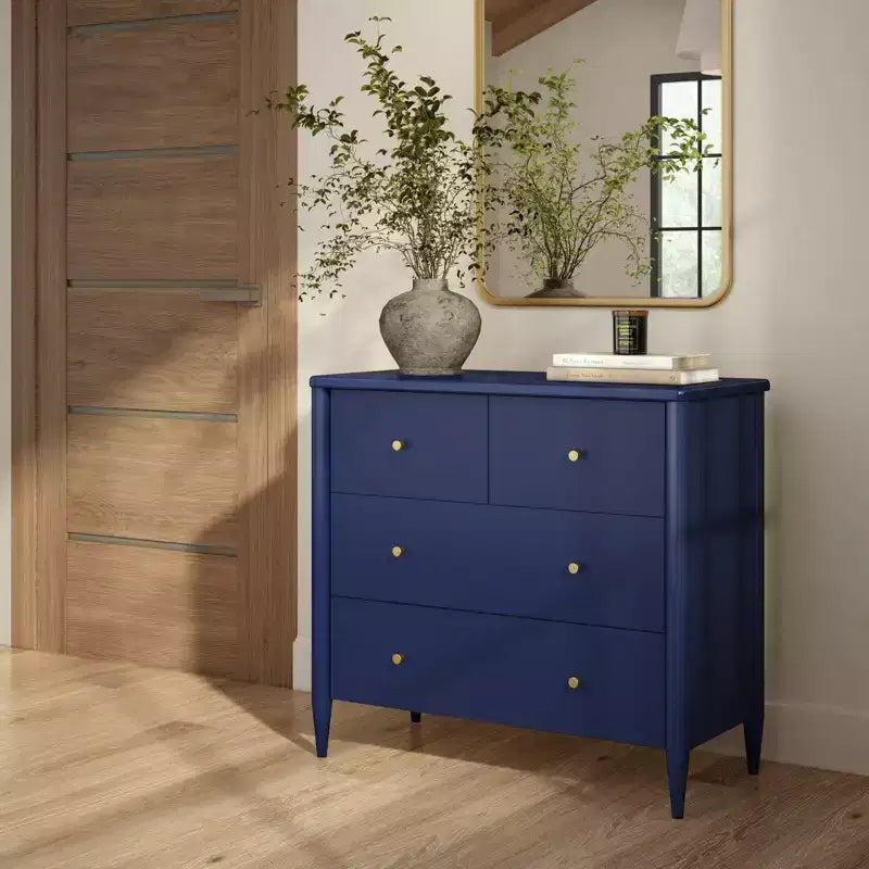 Commode 3 tiroirs Harbor avec tiroir supérieur divisé