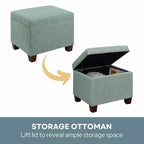 Pouf de rangement Madison HomeStock
