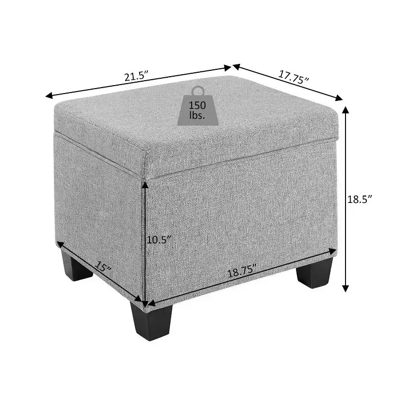 Pouf de rangement Madison HomeStock