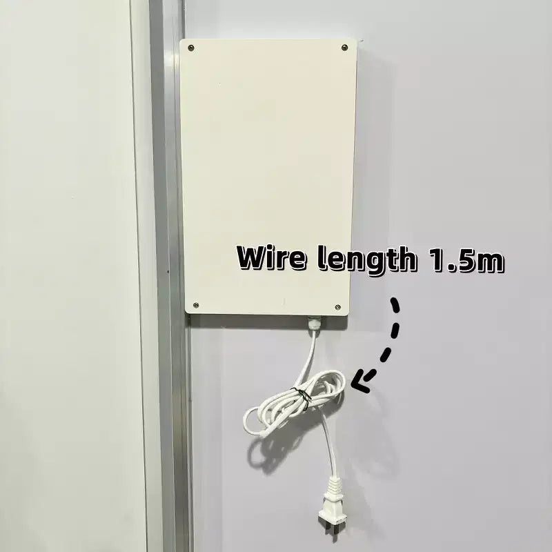 Miroir pleine longueur GDFStudio Astra moderne 65H arqué à LED avec modes d'éclairage réglables