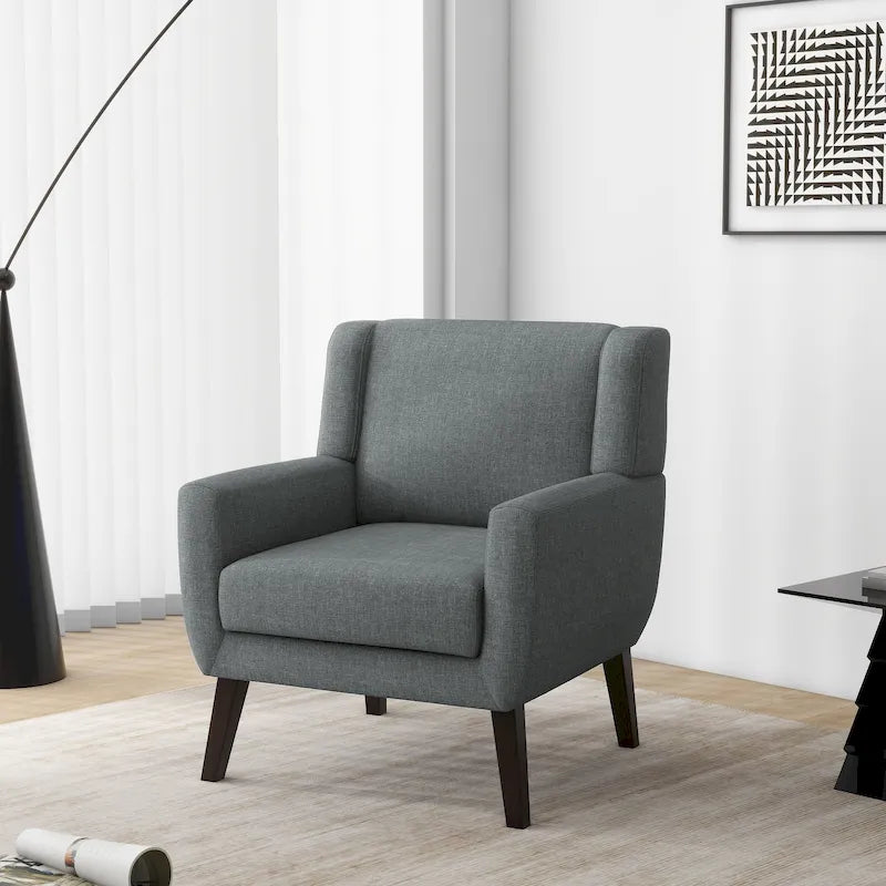 Fauteuil à oreilles, fauteuil simple – Gris / Bleu / Vert / Beige