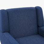 Fauteuil à oreilles, fauteuil simple – Gris / Bleu / Vert / Beige