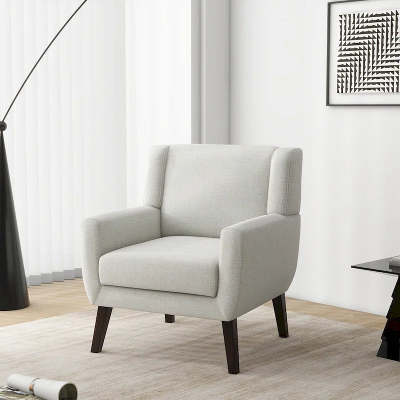 Fauteuil à oreilles, fauteuil simple – Gris / Bleu / Vert / Beige