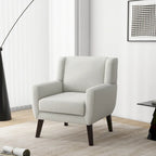 Fauteuil à oreilles, fauteuil simple – Gris / Bleu / Vert / Beige