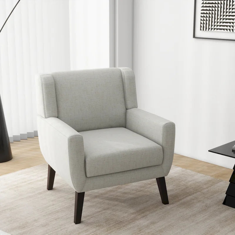 Fauteuil à oreilles, fauteuil simple – Gris / Bleu / Vert / Beige