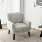 Fauteuil à oreilles, fauteuil simple – Gris / Bleu / Vert / Beige