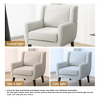 Fauteuil à oreilles, fauteuil simple – Gris / Bleu / Vert / Beige
