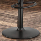 Tabourets de bar modernes en cuir pivotants et réglables en hauteur