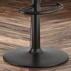 Tabourets de bar modernes en cuir pivotants et réglables en hauteur