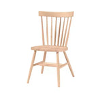 Chaise Copenhague non finie - International Concepts : bois massif, parawood, sans accoudoirs