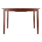 Table de salle à manger extensible Darren Noyer - Winsome : rallonge papillon intégrée, 6 places