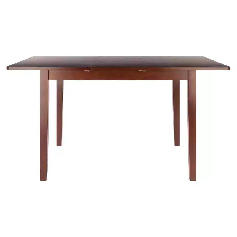Table de salle à manger extensible Darren Noyer - Winsome : rallonge papillon intégrée, 6 places