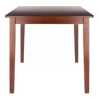 Table de salle à manger extensible Darren Noyer - Winsome : rallonge papillon intégrée, 6 places
