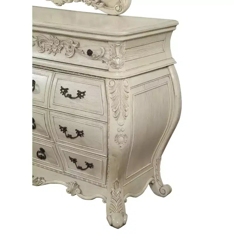 Ragenardus Commode Blanc Antique - Meubles Acme