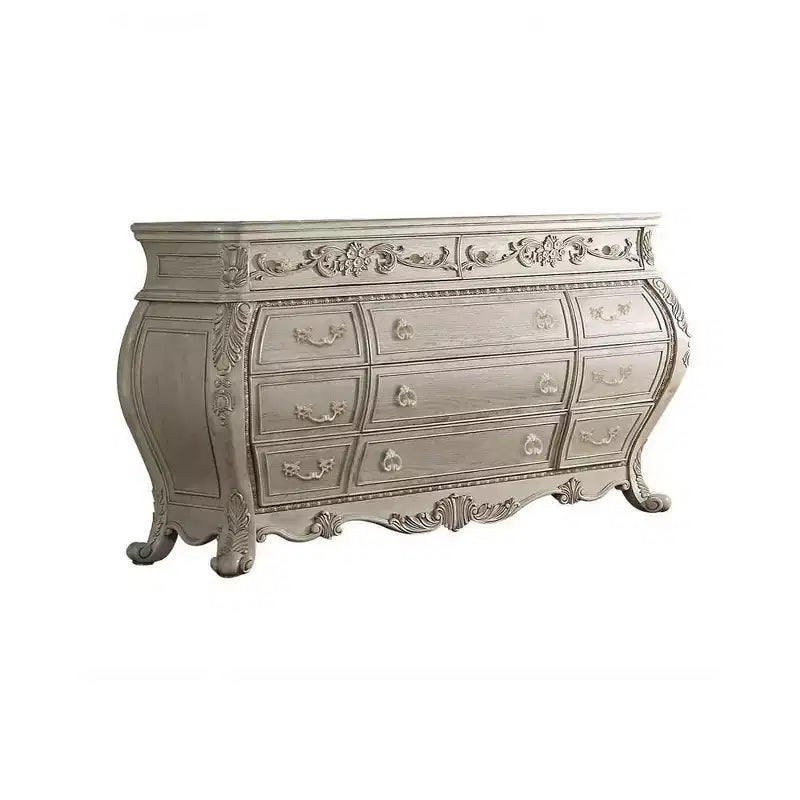 Ragenardus Commode Blanc Antique - Meubles Acme