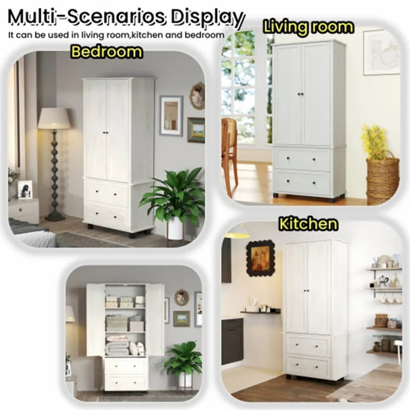 70 Grand meuble de rangement pour garde-manger de cuisine