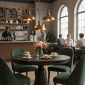 Table piédestal à plateau rond de 52 pouces