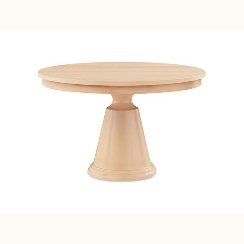 Table piédestal à plateau rond de 52 pouces