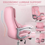 Chaise de bureau de direction Bossin grande taille et forte, 500 lb, avec support lombaire réglable, chaise ergonomique en cuir PU à dossier haut pour ordinateur