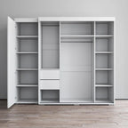 Armoire à trois miroirs