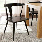 Chaise de salle à manger Poly & Bark Enzo - Bois de chêne massif
